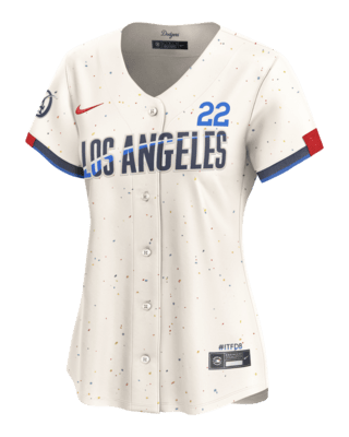 Los Angeles Dodgers White Jersey #22 Clayton shops Kershaw large womens